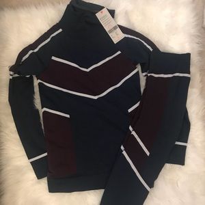 SWEATY BETTY SKI BASE LAYER TOP AND LEGGINGS